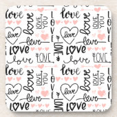 Dessous-de-verre Love Words (Devant)