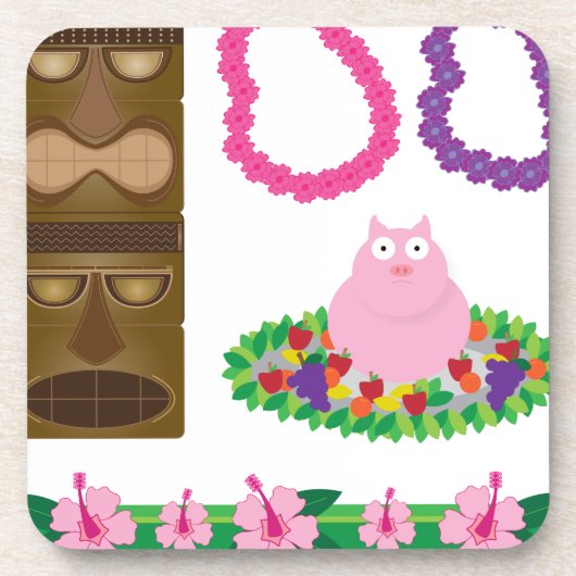 Dessous-de-verre luau (Devant)