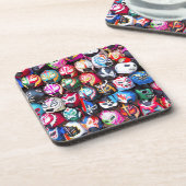 Dessous-de-verre Lucha Libre (Côté gauche)