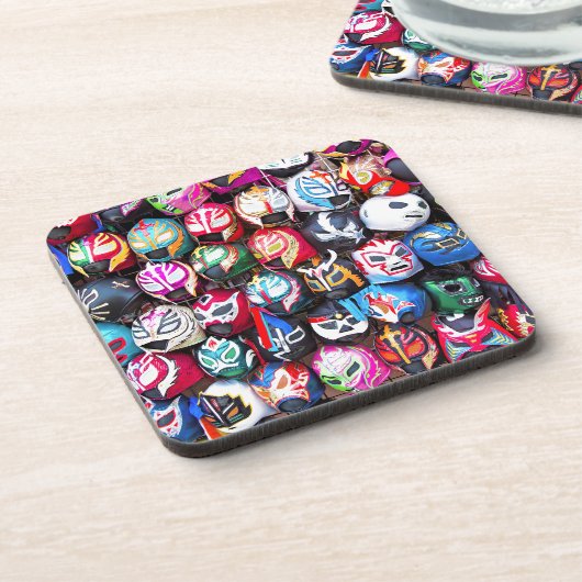 Dessous-de-verre Lucha Libre (Côté gauche)