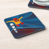 Dessous-de-verre luchador (Côté gauche)