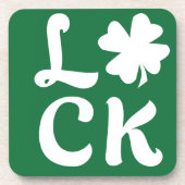 Dessous-de-verre Lucky Shamrock (Devant)