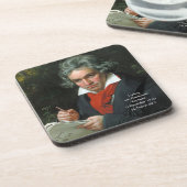 Dessous-de-verre Ludwig van Beethoven, 1820 (Côté gauche)