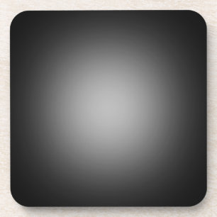 Dessous-de-verre Lumière blanche sur noir