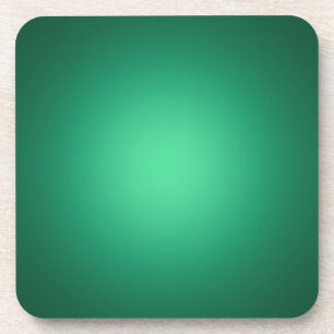 Dessous-de-verre Lumière blanche sur vert