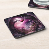 Dessous-de-verre Lumière de la Saint Valentin (Côté gauche)