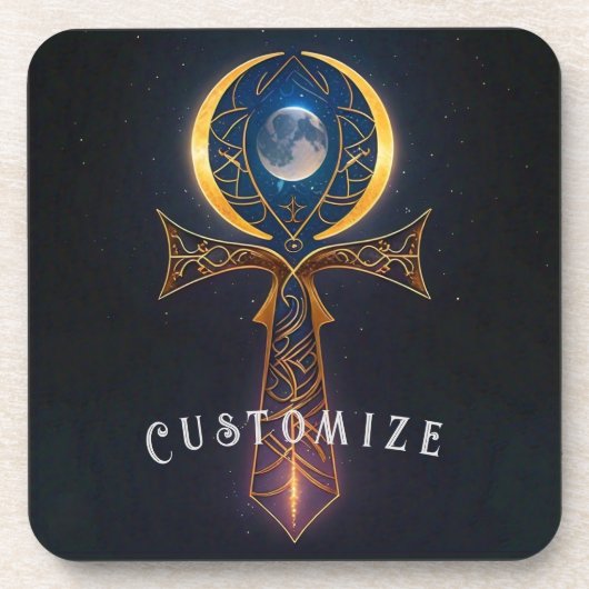 Dessous-de-verre Lunar Ankh (Devant)