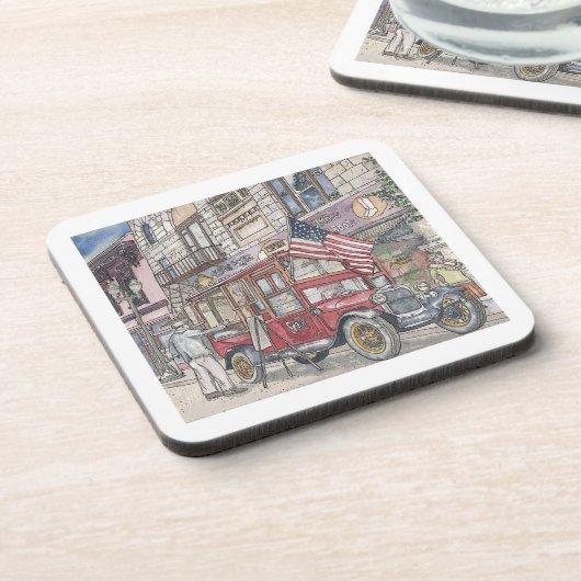 Dessous-de-verre Lunch Wagon (Côté gauche)