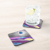 Dessous-de-verre Lune bleue (Côté Droit)