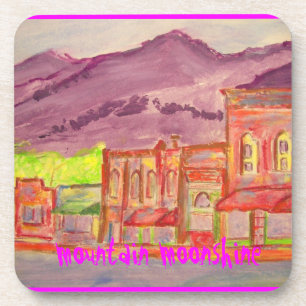 Dessous-de-verre lune de montagne