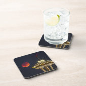 Dessous-de-verre Lune de sang | Aiguille spatiale de Seattle (Côté Droit)