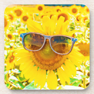 Dessous-de-verre Lunettes de soleil Tournesol Chic