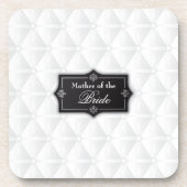 Dessous-de-verre Luxuriante mère de la Mariage de mariée | DESSOUS (Devant)