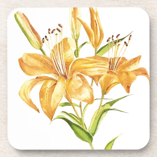 Dessous-de-verre Lys de tigre (Devant)