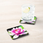 Dessous-de-verre Lys d'eau rose (Côté Droit)