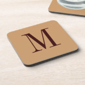 DESSOUS-DE-VERRE "M" (Côté gauche)