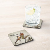 dessous de verre "M. et Mme Robin" (Côté Droit)