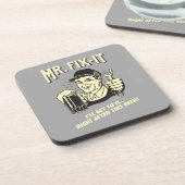 Dessous-de-verre M. Fixit : Après cette bière (Côté gauche)