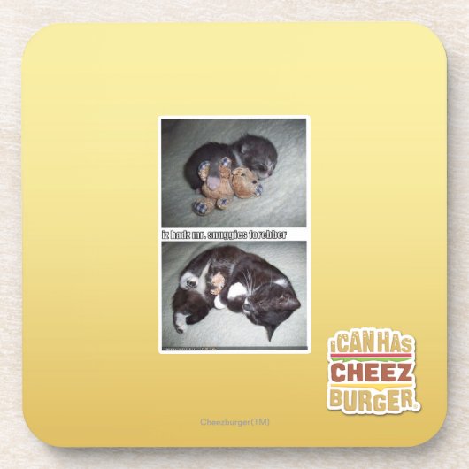Dessous-de-verre M. snuggies forebber de hadz d'iz (Devant)