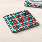 Dessous-de-verre Ma conception de Maze Carré (Côté gauche)