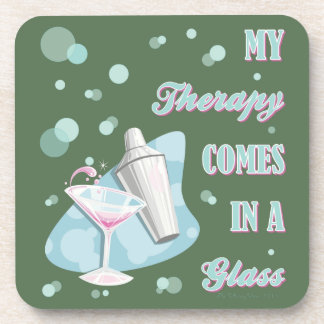 DESSOUS-DE-VERRE MA THÉRAPIE VIENT DANS UN VERRE !