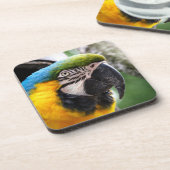 Dessous-de-verre Macao bleu et jaune (Côté gauche)