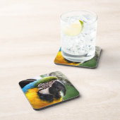 Dessous-de-verre Macao bleu et jaune (Côté Droit)