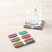 Dessous-de-verre macarons arc-en-ciel (Côté Droit)