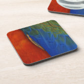 Dessous-de-verre Macaw Feathers (Côté gauche)