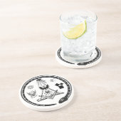 Dessous de verre maçonniques (Côté)