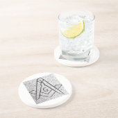 Dessous de verre maçonniques (Côté)