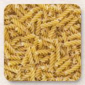 Dessous-de-verre Macro pasta Fusilli en tant que structure arrière  (Devant)