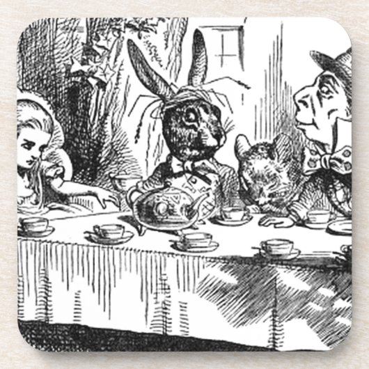 Dessous-de-verre Mad Hatter (Devant)