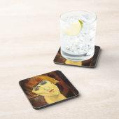 Dessous-de-verre Madame Kisling Portrait d'Amedeo Modigliani (Côté Droit)