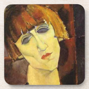 Dessous-de-verre Madame Kisling Portrait d'Amedeo Modigliani