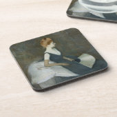 Dessous-de-verre Madame Marthe Le Tellier Sitting sur un sofa (Côté gauche)