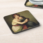 Dessous-de-verre Madame Vigee-Lebrun et sa fille (Côté gauche)