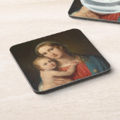 Dessous-de-verre Madone et Enfant (Côté gauche)