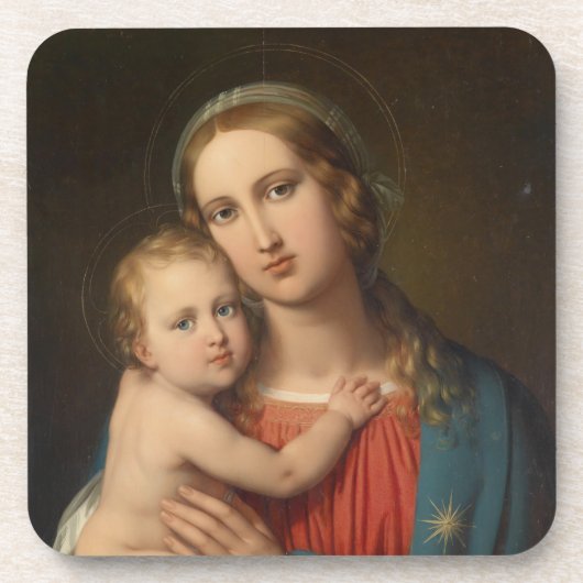Dessous-de-verre Madone et Enfant (Devant)