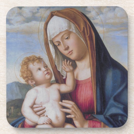 Dessous-de-verre Madone et Enfant (Devant)