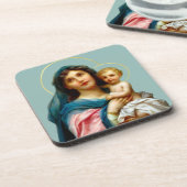 Dessous-de-verre Madone et Enfant (Côté gauche)