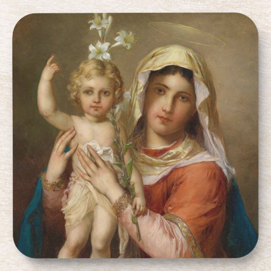 Dessous-de-verre Madone et Enfant (Devant)