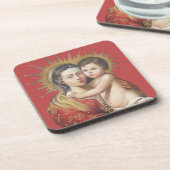 Dessous-de-verre Madone et Enfant (Côté gauche)