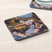 Dessous-de-verre Madonna du diadème bleu ou Madonna de t (Côté gauche)