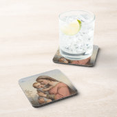 Dessous-de-verre Madonna et l'enfant (Côté Droit)