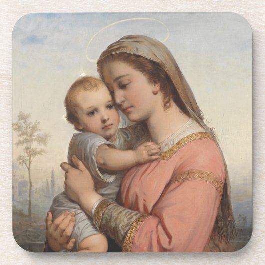 Dessous-de-verre Madonna et l'enfant (Devant)