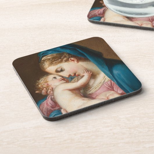 Dessous-de-verre Madonna et l'enfant (Côté gauche)