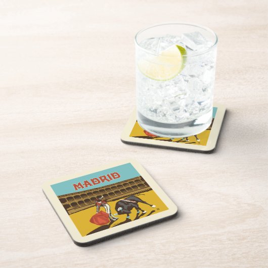 Dessous-de-verre Madrid, Espagne (Côté Droit)