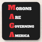 Dessous-de-verre MAGA Beverage Coaster (Devant)