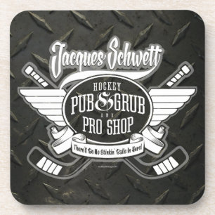 Dessous-de-verre Magasin de hockey pro Jacques Schwett